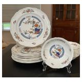 Wedgwood Chinese Teal Plates and Bowls