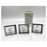 Glass Medical Slides & Leech Jar