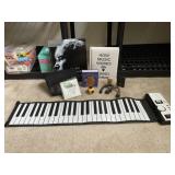 Music Books, Play N roll Piano and  More