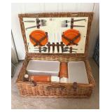 Vintage Picnic Basket England