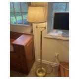 Brass Adjustable Floor Lamp
