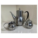 Vintage Oneida 18/8 Stainless Steel Coffee Set