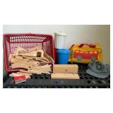 Wooden Train Sets with Tracks