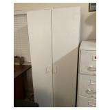 White Cabinet and Contents