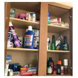 Contents of Bathroom Cabinet