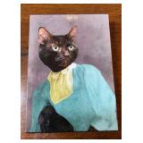 Lady of Tortoise Custom 5x7 Cat Art