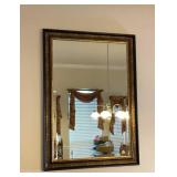Large Beveled Wall Mirror
