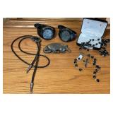 Belt Buckle, Bolo Tie, Rosary  and Watches