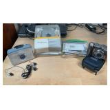 Canon Digital Camera and 2 Cassette Walkman