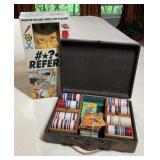 Vintage Poker Chips, Cards & Referee Doll
