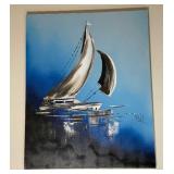 Original Sailboat Painting