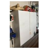White Cabinet and Contents