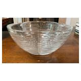 Mikasa Currents 9.75in Round Glass Bowl