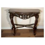 Carved Entry Table 36in