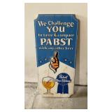 Vintage Wooden Pabst Beer Sign