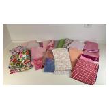 Pink Tone Quilting Fabric Assortment