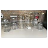 Canisters and Glass Jars