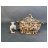 Asian Tureen and Vase