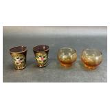 Vintage Shot Glasses