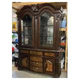 Crown Mark Lighted China Cabinet