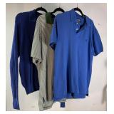 Ralph Lauren and Chaps Polos