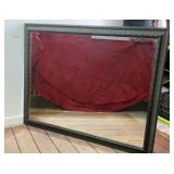 36" Beveled Wall Mirror with Ornate Frame