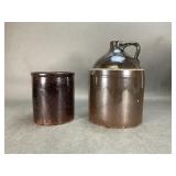 Antique Jug and Crock