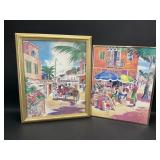 Vintage Haiti Market Prints
