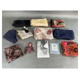 Sheer Scarves and Scarf Tying Books