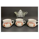 Kitchen Soup Bowls & Juicer