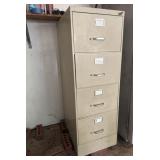 Four Drawer Metal File Cabinet