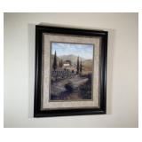 Sambataro Italian Landscape Large Framed Print