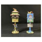 Kelvin Chen Enameled Trinket Boxes