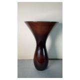 Tall Cased Glass Vase