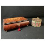 Vintage Sankyo and Inlaid Wood Music Boxes