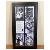 John Lennon New York Collage Framed Art
