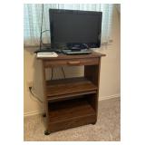 19in Television with Stand and Antennae