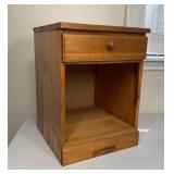 Small Wooden Table with Drawer
