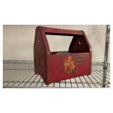Vintage Amsco Metal Toy Shoe Shine Box
