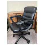 Faux Leather Desk Chair