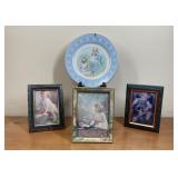 Avon Pontesa Plate and Framed Art
