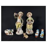 Vintage Figurines incl Cast Metal