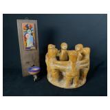 Mexican Pottery Candle Holders