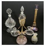 Glass Perfume Bottle Collection