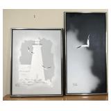 Original Oil on Canvas Paintings Signed Newell