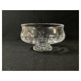 Waterford Footed Crystal Bowl