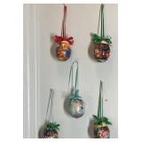 Russian Orthodox Easter Egg Ornaments