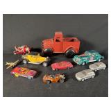 Vintage Toy Cars and Airplanes
