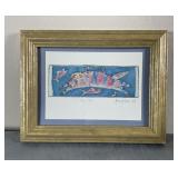 Very Fishy Artist Proof Small Cat Print
