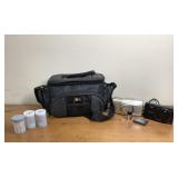 Sony Digital and Olympus 35mm Cameras